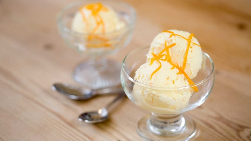 two bowls of ice cream for a blog on ice cream for erling.yoga
