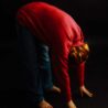 women bent forward depicting a modern yoga move for Modern Yoga Foundation Course