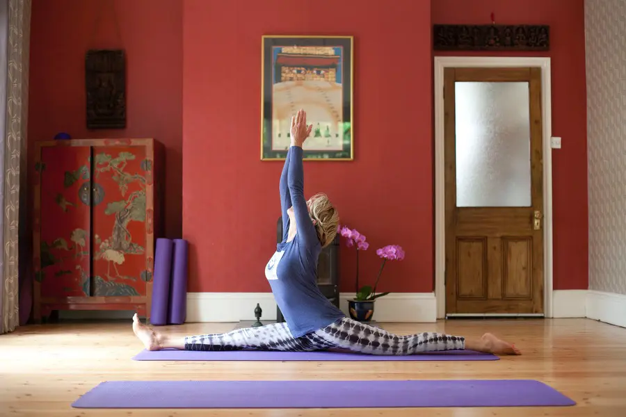 the splits yoga poses