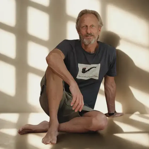 Yoga Workshops Yoga with Erling Erling introducing a yoga class