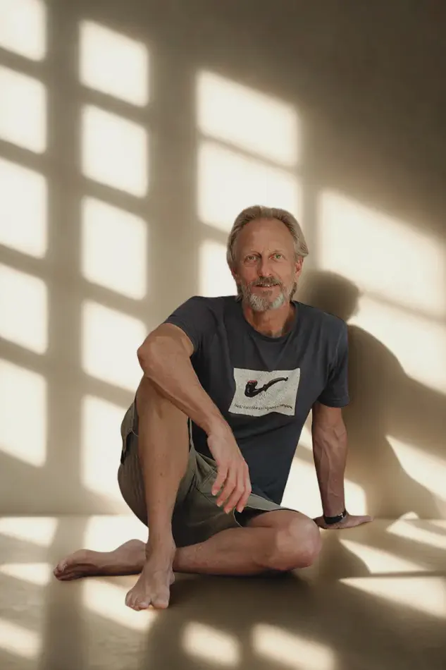 Yoga Workshops Yoga with Erling Erling introducing a yoga class
